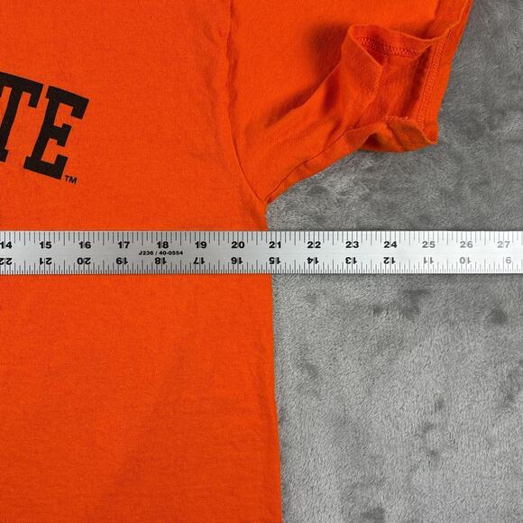 VTG MV Sport Idaho State Bengals Orange College Graphic T-shirt Size Large - Picture 6 of 7